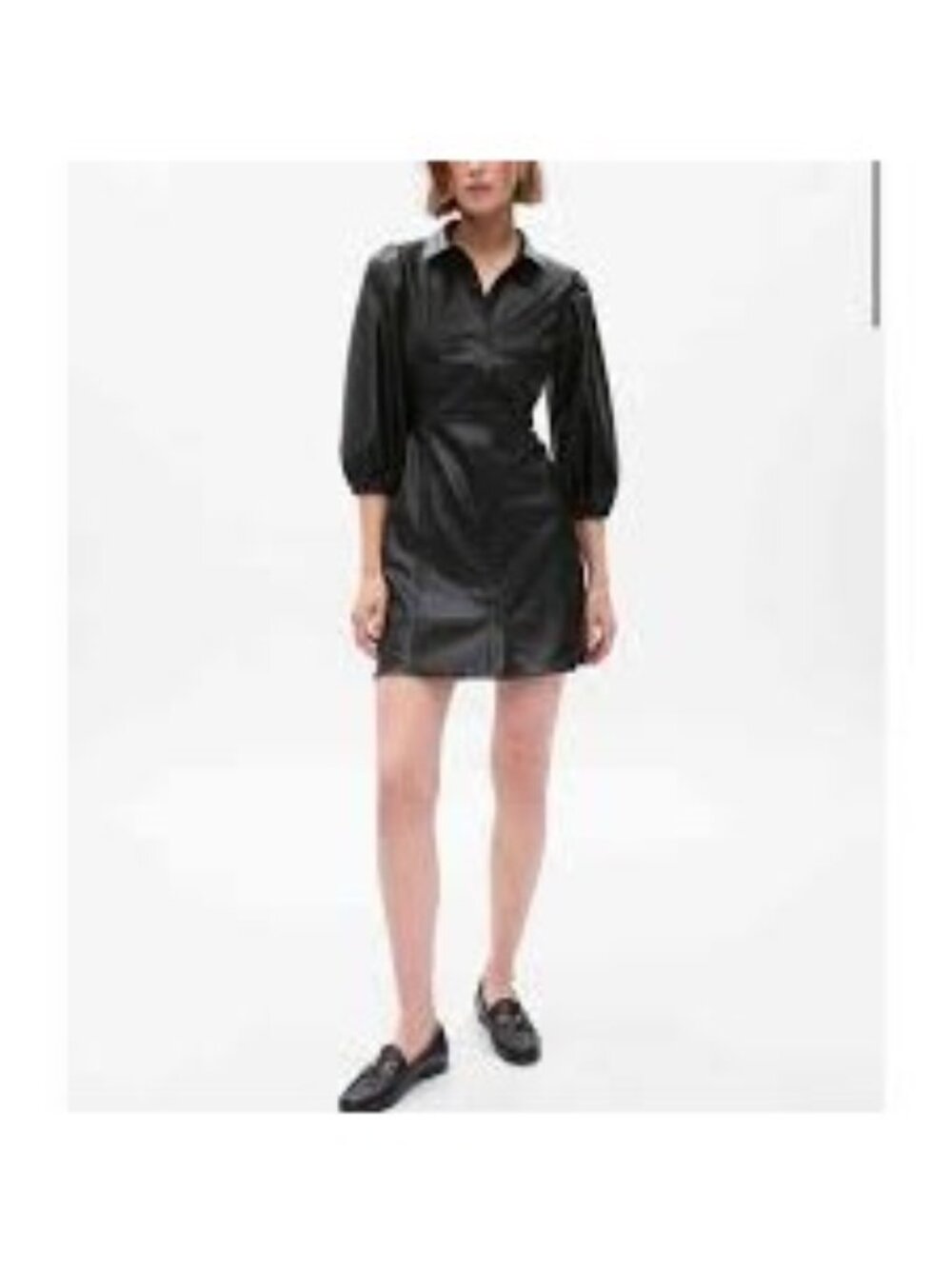 Gap NWT Women's Button Up Mini Dress Brown Size XXS